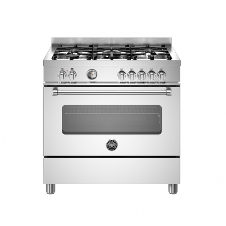 BERTAZZONI MAS95C1EXC Κουζίνα Ηλεκτρική με Εστίες Αερίου 90cm Inox BERTAZZONI MAS95C1EXC Κουζίνα Ηλεκτρική με Εστίες Αερίου 90cm Inox